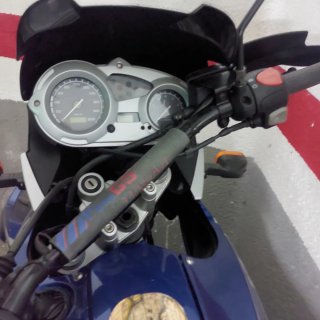 BMW F 650 GS Aventura Azul/Plata