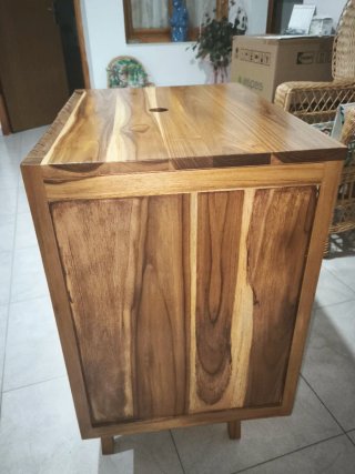 Mueble de baño teca maciza