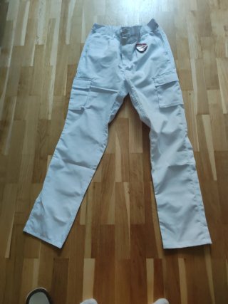 Pantalón cargo blanco Adeepi Talla L