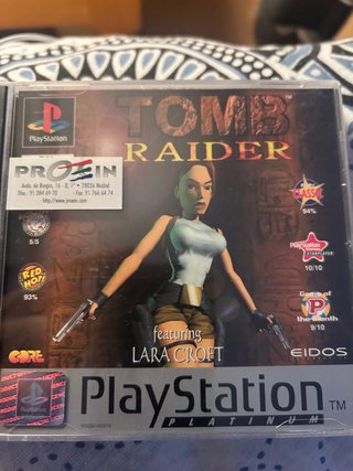 Tomb Raider PlayStation 1 Platinum