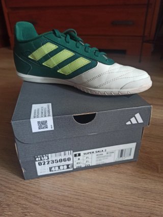 Botas Adidas Super Sala 2 Verde/Blanco
