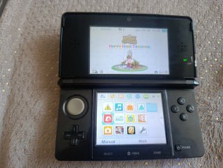 Nintendo 3DS Nera + Caricatore e Gioco