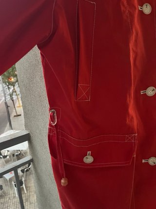 Chaqueta Globe Trotter Roja Vintage