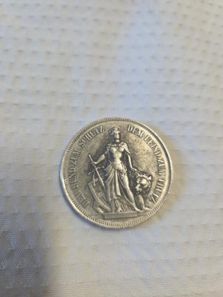Moneda Antigua Dem Feind Zum Schutz