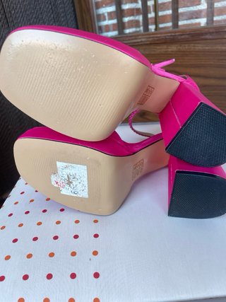 Sandalias Marypaz Plataforma Rosa Talla 36