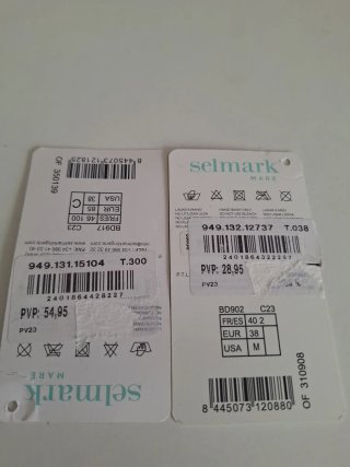 Bikini Selmark T-100C Multicolor Talla M