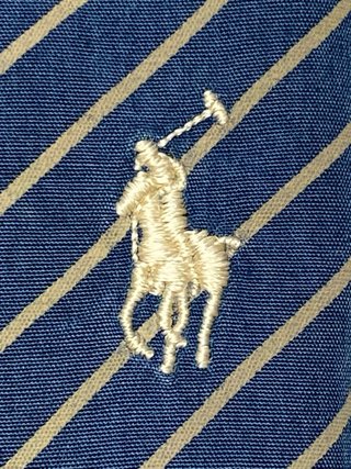 Camicia a Righe Polo Ralph Lauren Blu/Giallo (XL)