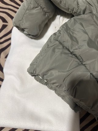 Chaqueta acolchada verde niños 7-8 años 128 cm
