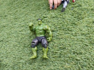 Lote 5 figuras superhéroes
