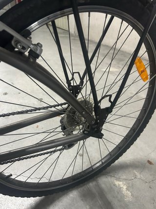 Bicicleta Híbrida Btwin Talla L-XL Gris