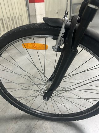 Bicicleta Híbrida Btwin Talla L-XL Gris