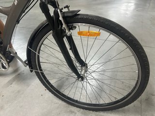 Bicicleta Híbrida Btwin Talla L-XL Gris