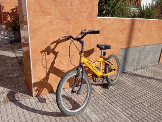 Bicicleta Infantil CONOR 18 Amarilla