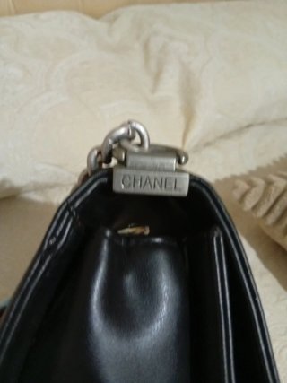 Borsa tracolla Boy Chanel pelle nera