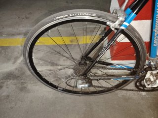 Bicicleta de carretera Kuips azul