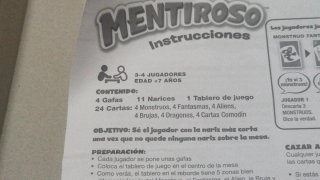 Juego de mesa Mentiroso Bizak