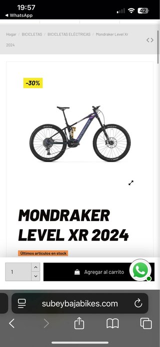 Mondraker Level XR 2024 full ohlins