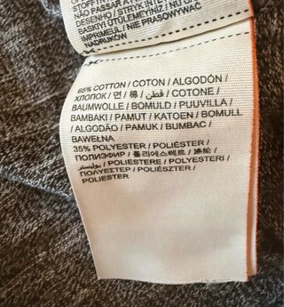 Camiseta hombre Superdry gris - Talla M