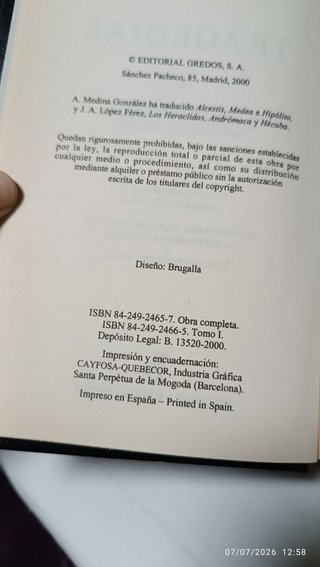 Tragedias