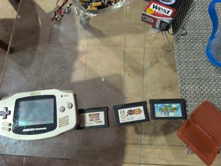 Consola Game Boy Advance + 3 juegos