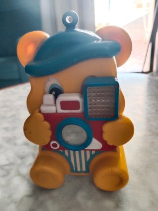 Oso de peluche con cámara