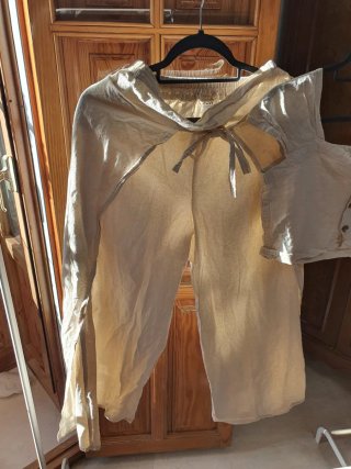 Conjunto Lino 100% Bali Talla Única Beige