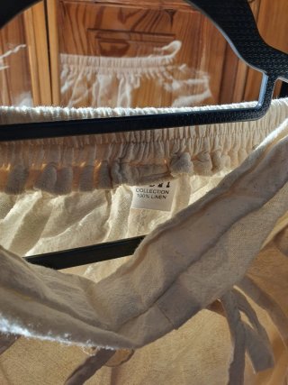 Conjunto Lino 100% Bali Talla Única Beige