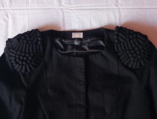 Chaqueta torera negra H&M