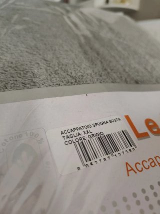 Accappatoio IRGE Grigio XXL