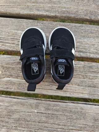 Zapatillas Vans Bebé Velcro Talla 20