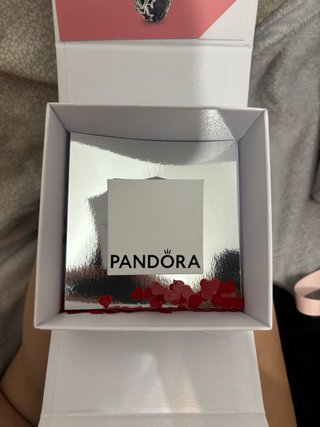 Anillo Pandora Plata Rosa