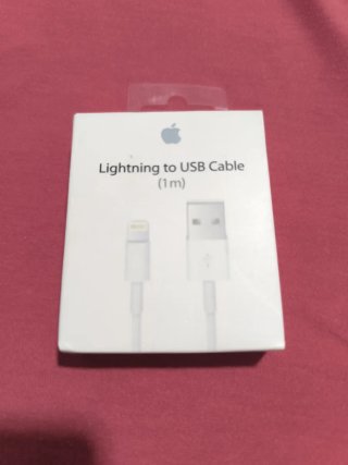 Cable Apple A1480 Lightning a USB 1m