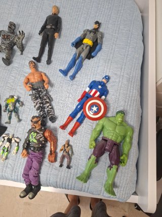 Lote Figuras Marvel, WWE, Star Wars