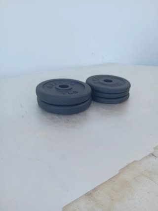 !OCASIÓN! Lote Pesas Salter 1kg y 0.5kg