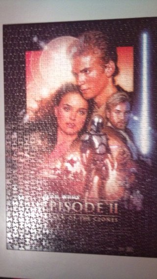 Lote 10 Puzles Star Wars Montados