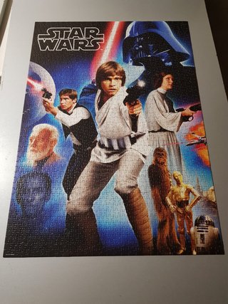 Lote 10 Puzles Star Wars Montados
