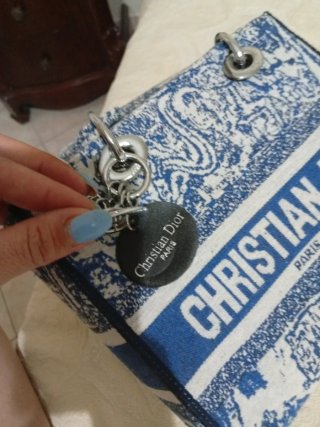 Borsa Lady Dior Christian Dior tela