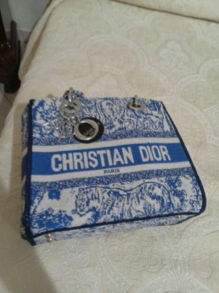 Borsa Lady Dior Christian Dior tela
