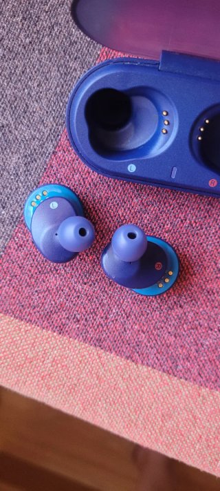 Auriculares Sony Bluetooth Azul wf-xb700