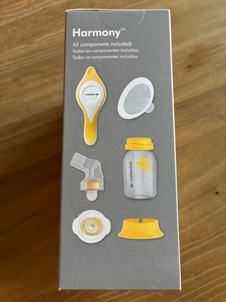 Sacaleches manual Medela Harmony