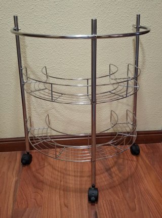 Carrito organizador para lavabo