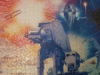 Puzzle Star Wars 2000 piezas montado