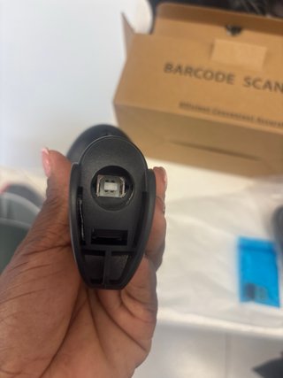Escáner de código de barras inalámbrico