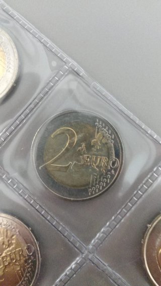 2 euro commemorativo Lussemburgo 2020 Charles UNC