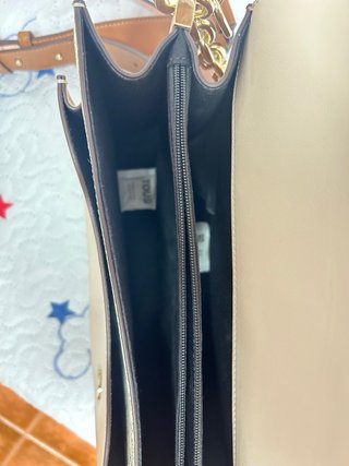 Bolso Tous Beige y Marrón