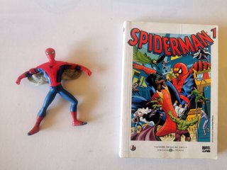 Spiderman 1 + Figura Spiderman Marvel para Burguer