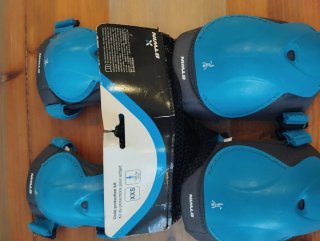 Kit Protección Infantil Btwin XXS. Codos y rodilla