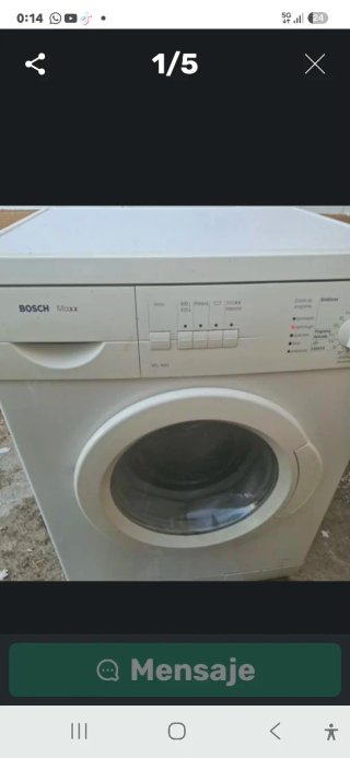 Lavadora Bosch Maxx