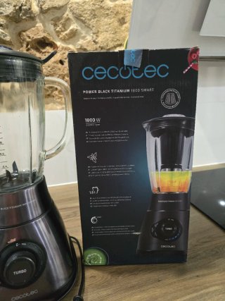 Batidora Cecotec Power Black Titanium 2200 smart