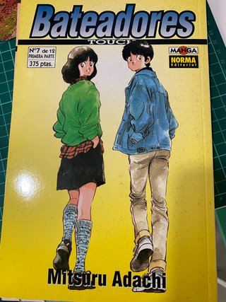 Touch manga Norma 8 tomos España incompleta
